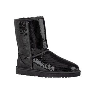 Black sparkle uggs